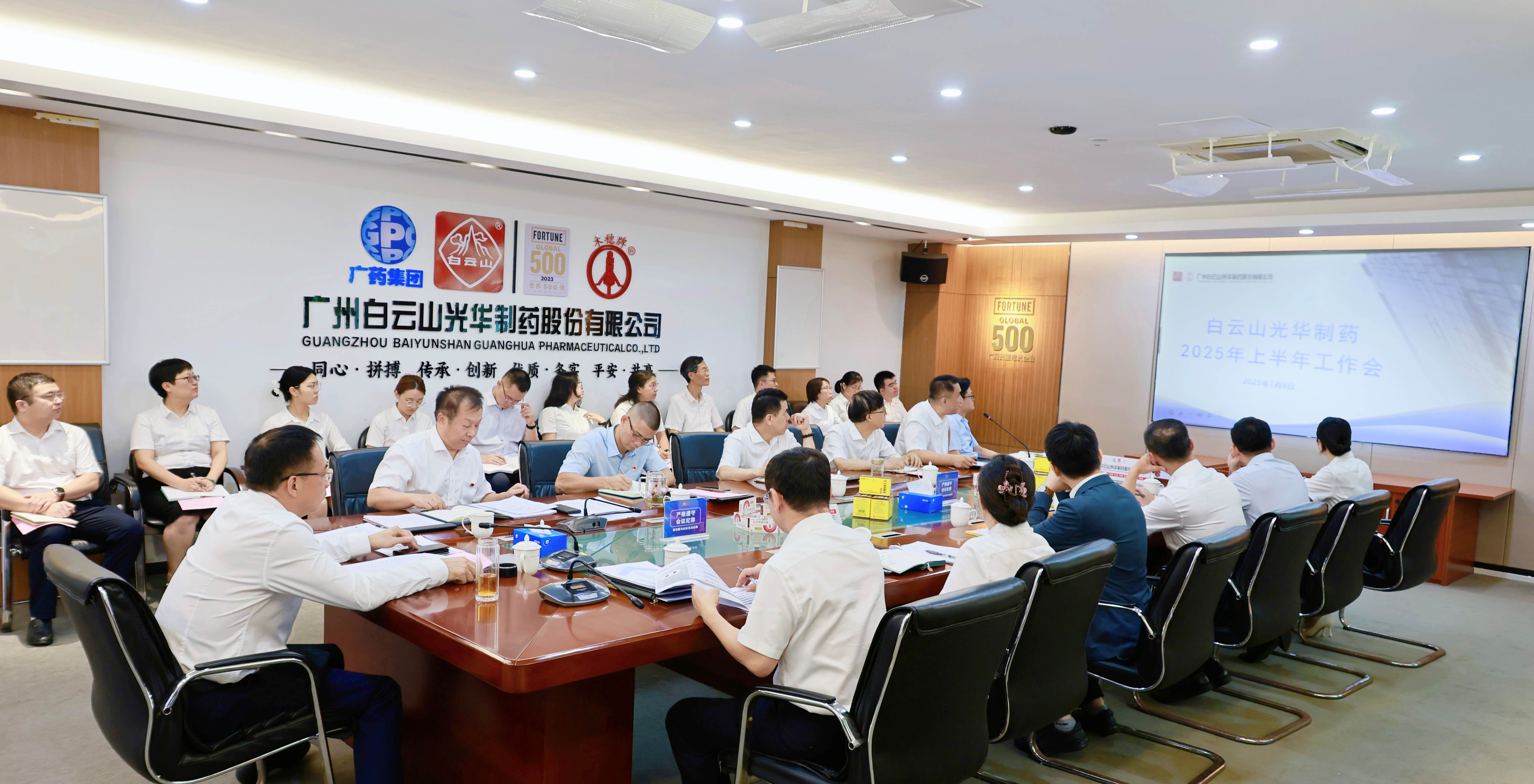 严实作风强基本 奋楫冲刺立异绩——白云山Z6人生就是博制药召开2025年上半年岁情聚会